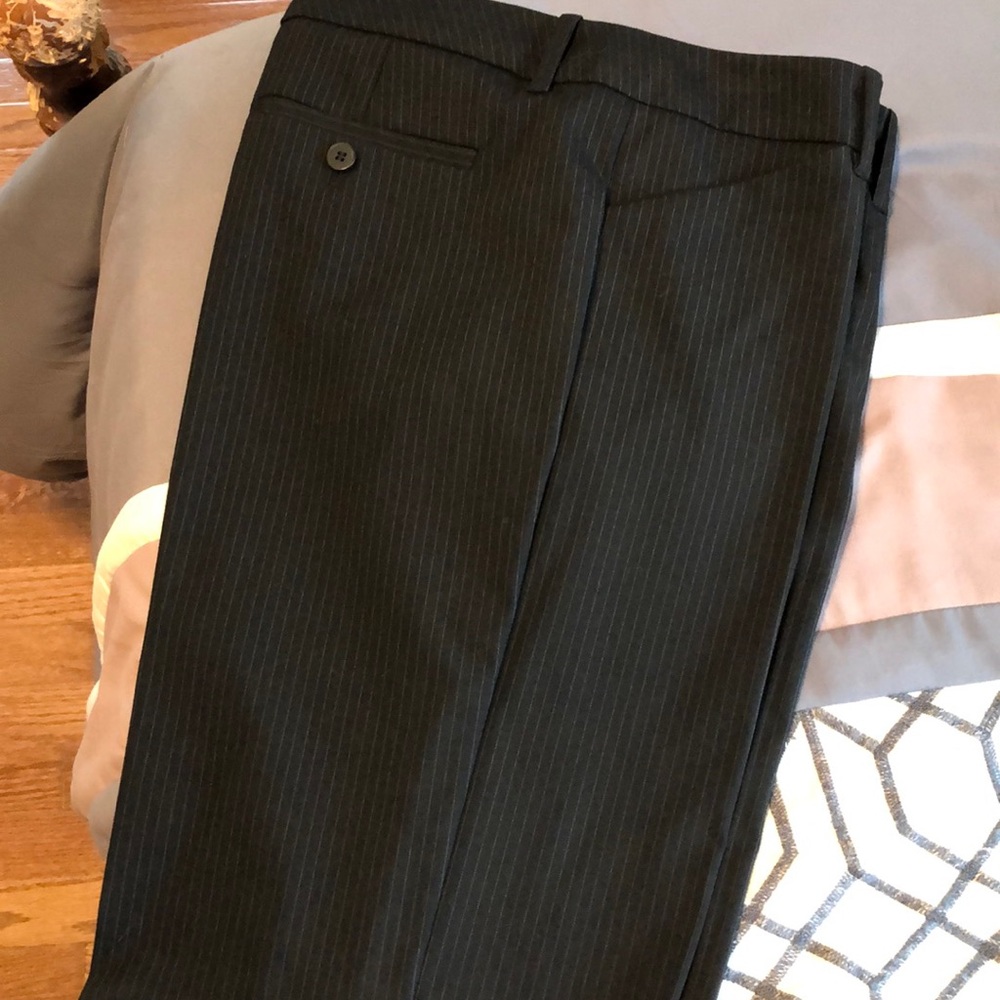 Black and cream pin stripe NY&CO Slacks